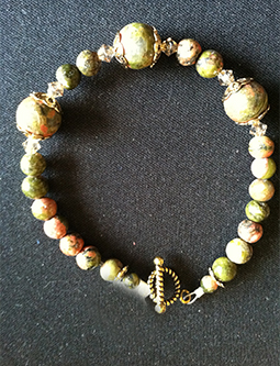 unakite bracelet