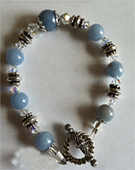 Angelite bracelet