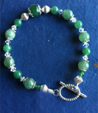 green aventurine braecelet