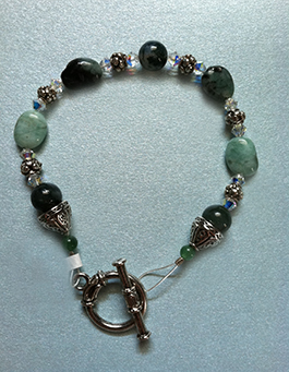 Angelite bracelet